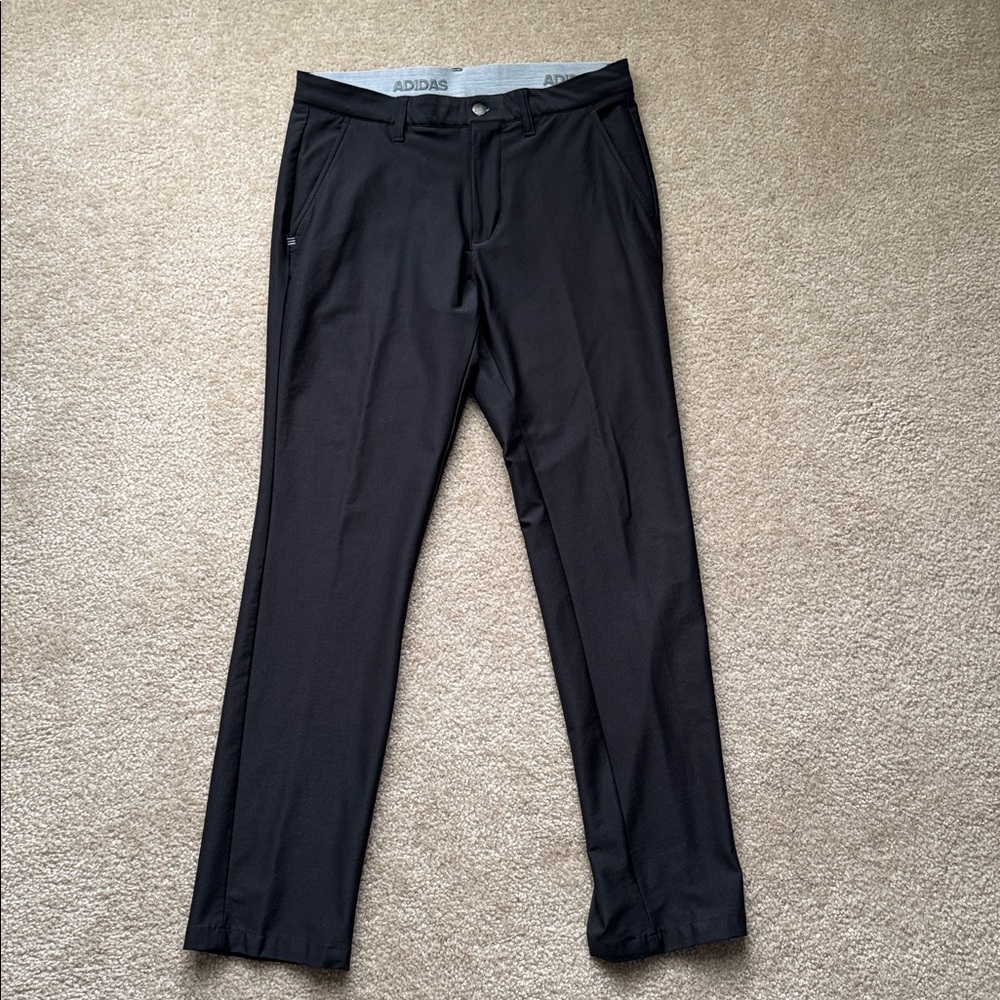 Adidas men’s lightweight golf pants black size 30x32